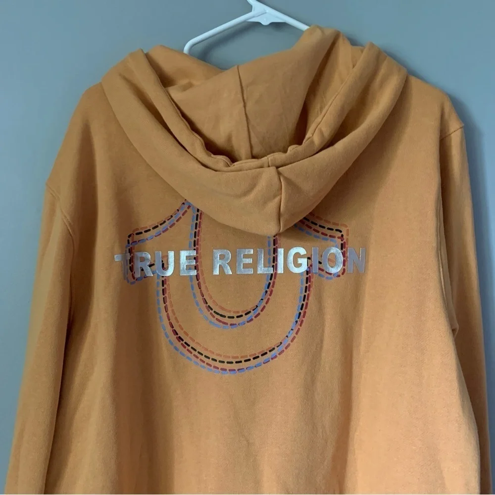 NWT. TRUE RELIGION Men’s Multi Horseshoe Zip Up
